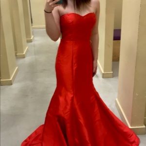 Red prom/formal dress!